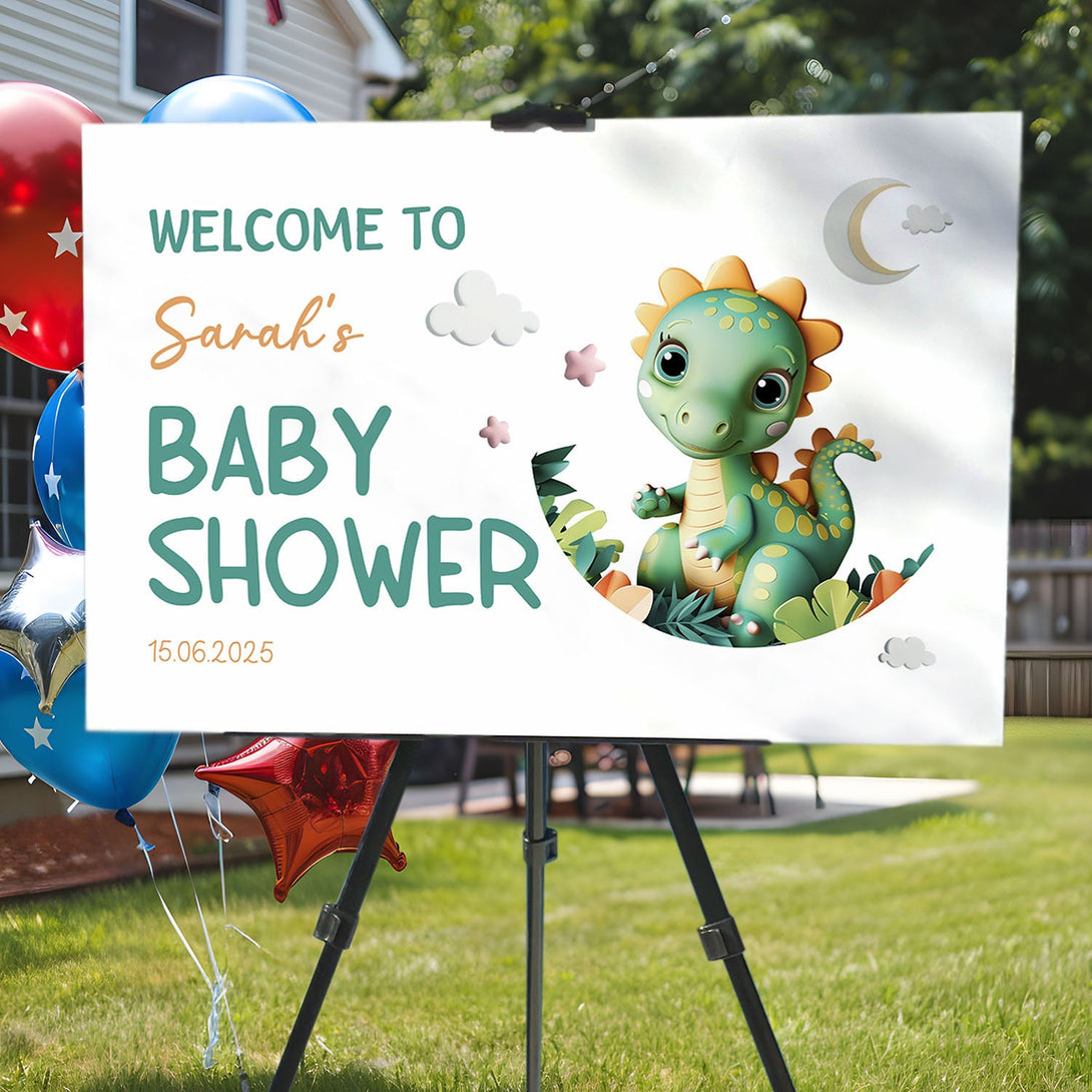 Baby Shower Welcome Sign for Girls Boys - Custamazegifts.com 