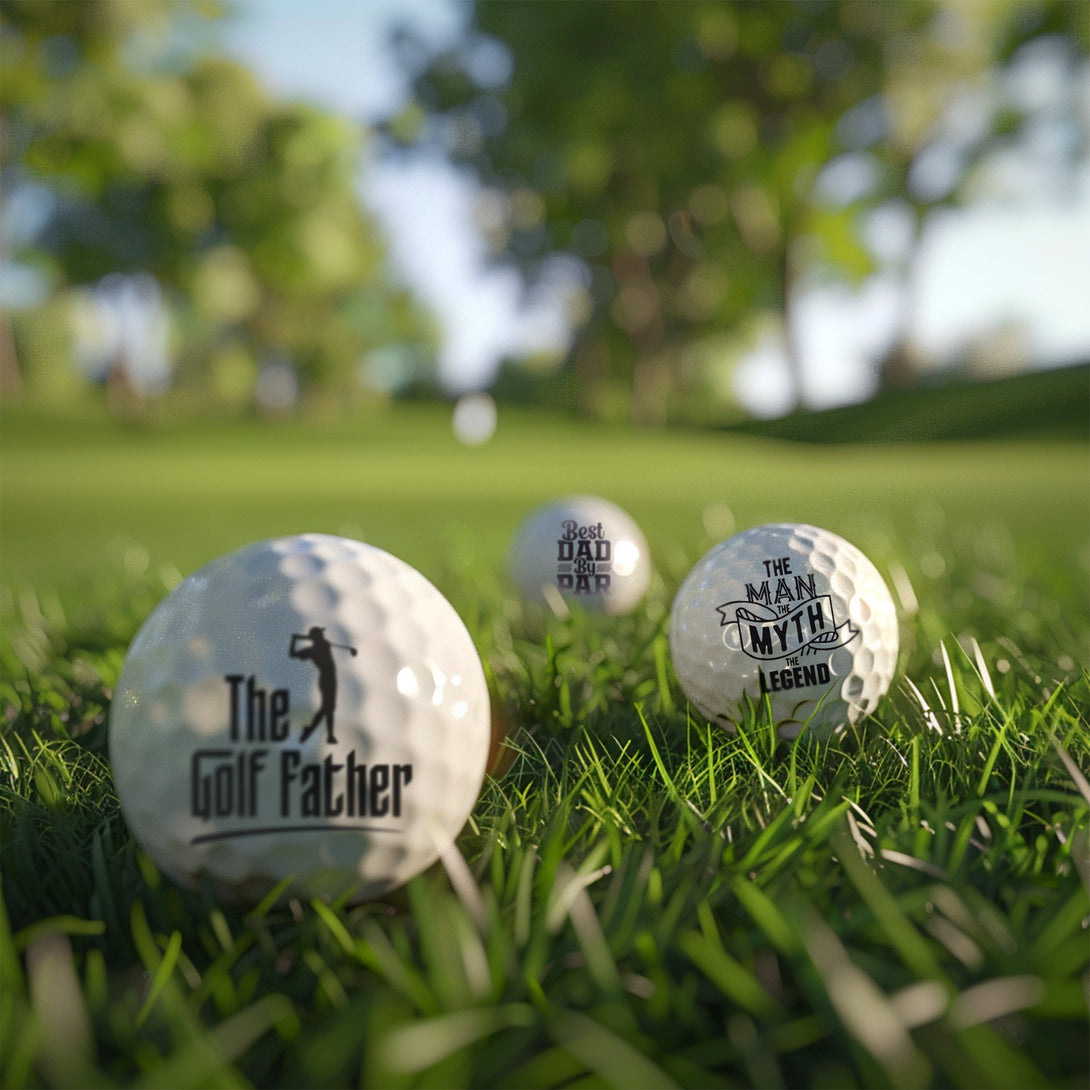 Golf Balls Gift Set of 3 Piece, Best Gifts for Dad - Custamazegifts.com 