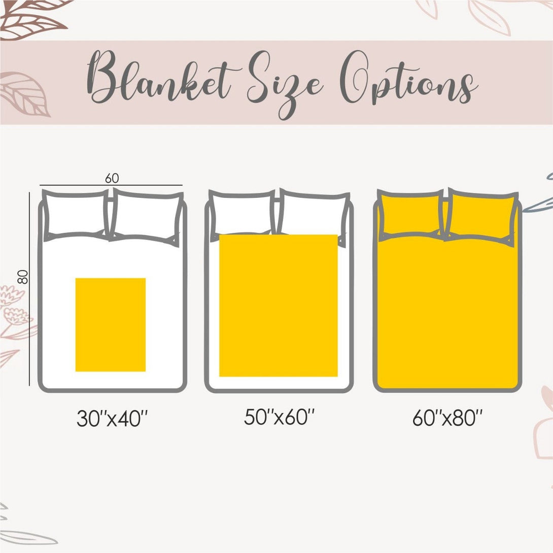 Kids Custom Name Blanket, Monogrammed Gifts for Boys Girls - Custamazegifts.com 