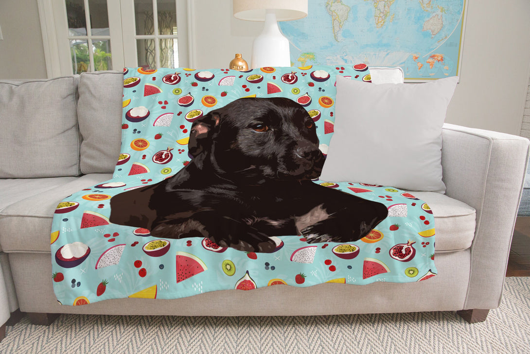 Personalized Blanket with Your Pet, Customized Photo Gift - Custamazegifts.com 