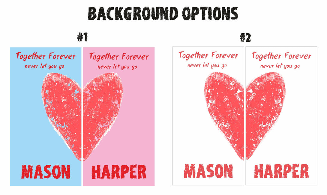 Valentines Day Beach Towels for Couple, Together Forever Honeymoon Wedding Gifts T76 - Custamazegifts.com 