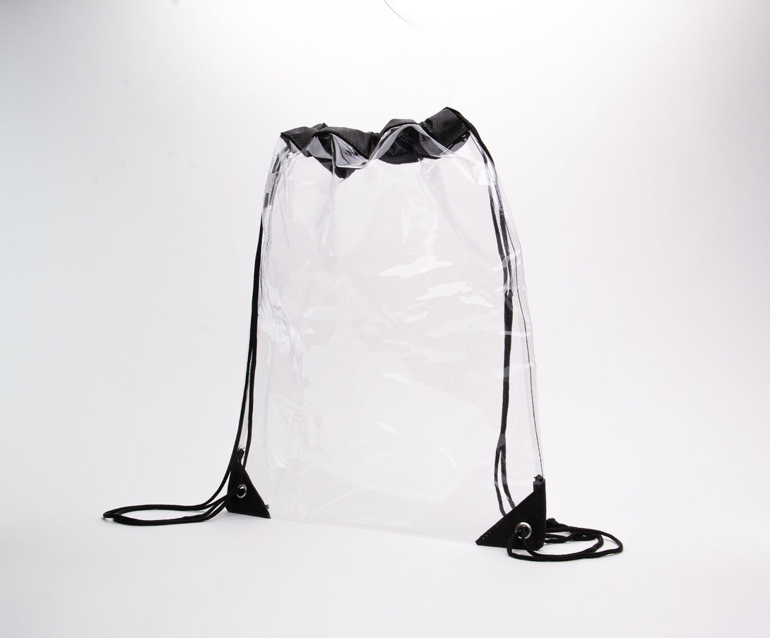 Clear Custom Drawstring Tote Bag for Bachelorette Party Gifts - Custamazegifts.com 