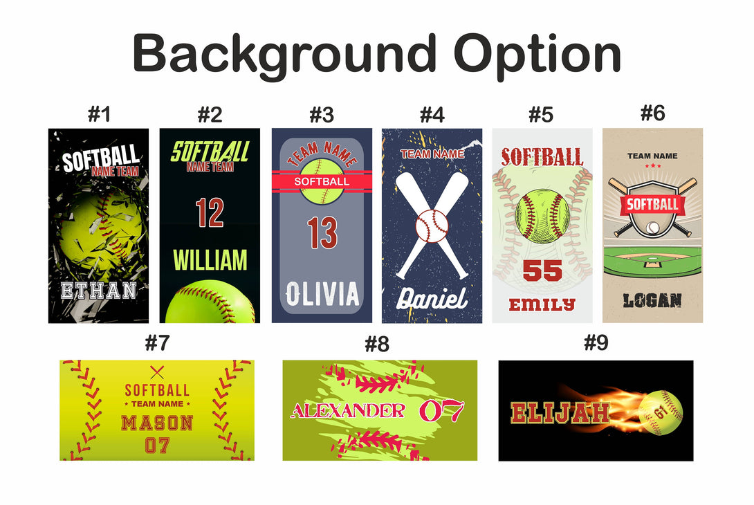 Softball Towel, Custom Softball Team Towels, Softball Player Gifts - Custamazegifts.com 