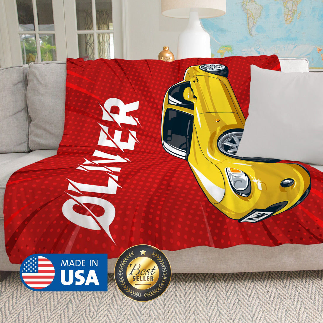 Personalized Racing Blankets, Custom Racer Blanket - Custamazegifts.com 