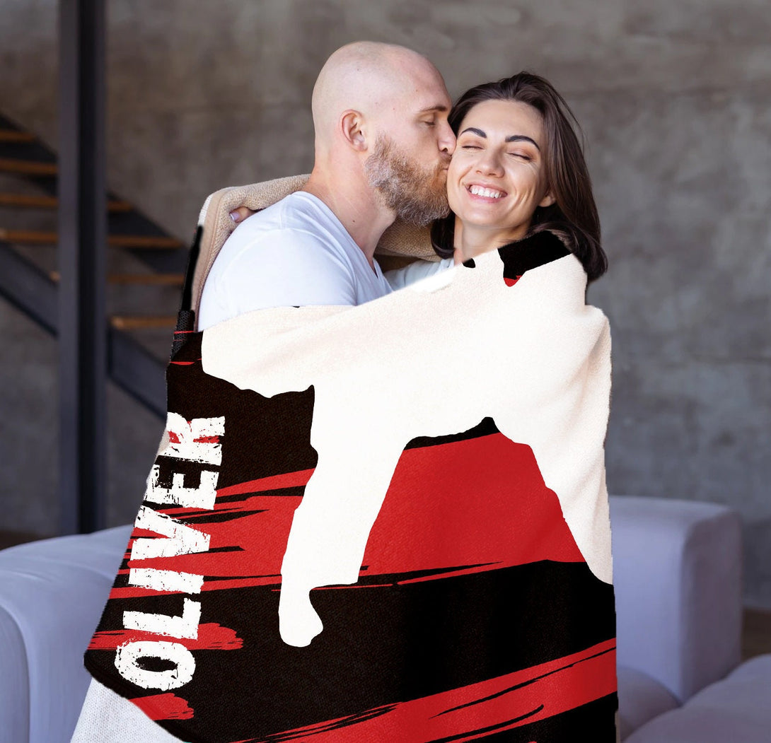 Karate Blanket, Custom Blanket,  Personalized Karate Gift for Him Her - Custamazegifts.com 